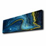 Wallity Cuadro Decorativo de Lienzo Iluminado con LED Multicolor 30x90 cm
